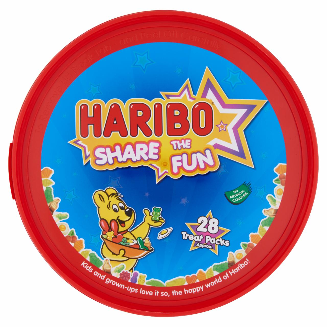 Képek - Haribo Share The Fun gyümölcs- és kólaízű gumicukorka 700 g
