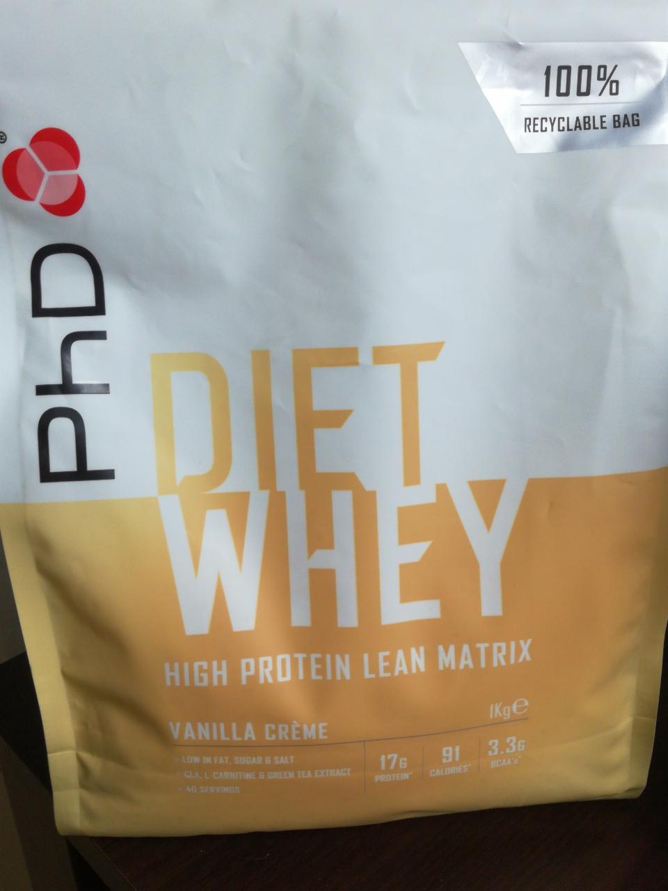 Képek - Phd Diet Whey vanille cream