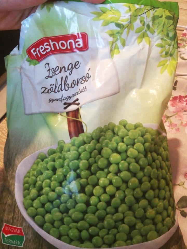 Képek - Zsenge zöldborsó gyorsfagyasztott Freshona