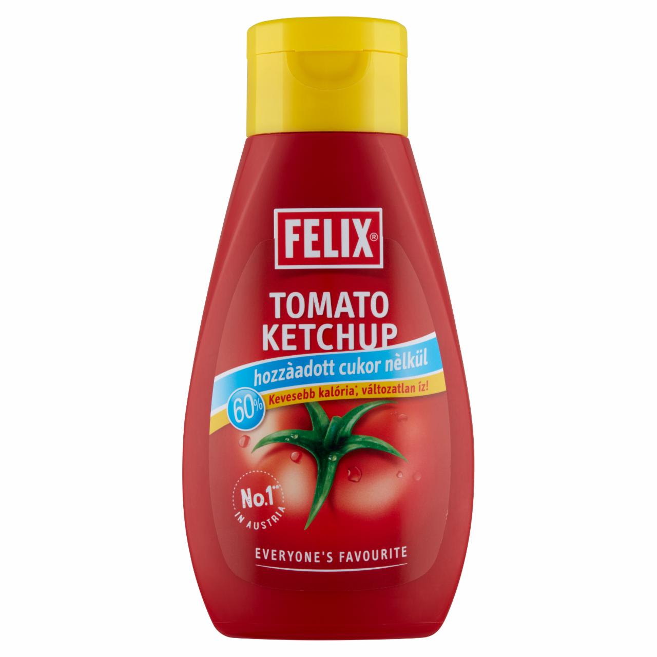 Képek - Felix ketchup hozzáadott cukor nélkül, édesítőszerrel édesítve 435 g