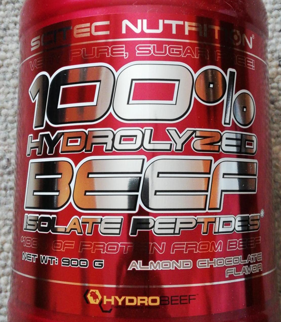 Képek - 100% hydrolyzed beef isolate peptides Almond chocolate Scitec Nutrition