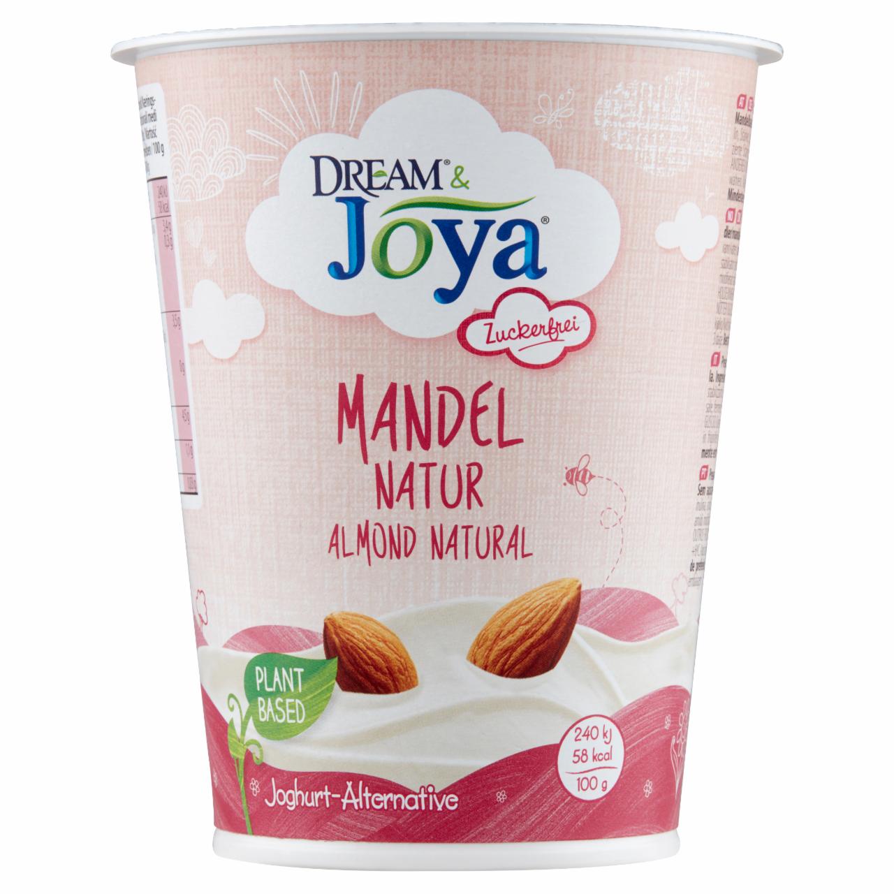 Képek - Dream & Joya fermentált, joghurtkultúrával beoltott mandulás specialitás 400 g