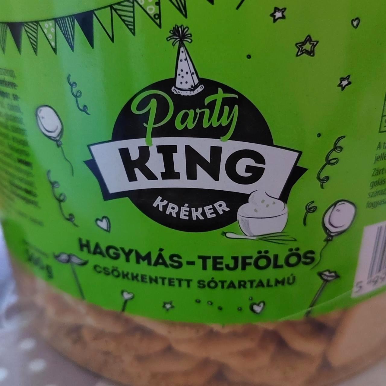 Képek - Kréker hagymás tejfölös Party King