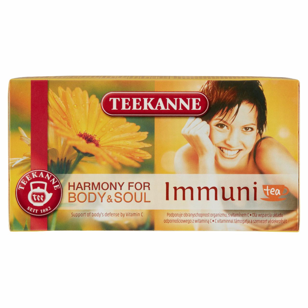 Képek - Teekanne Harmony for Body & Soul Immuni Tea herbatea C vitaminnal 20 filter 40 g