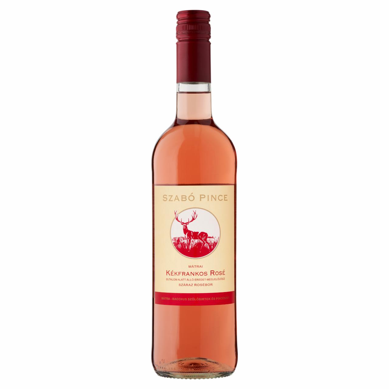 Képek - Szabó Pince Mátrai Kékfrankos Rosé száraz rosébor 11% 750 ml