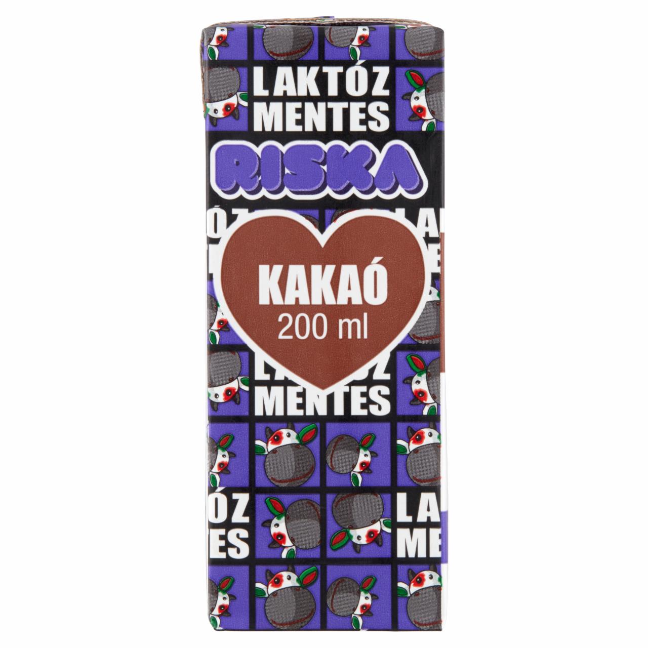 Képek - Riska UHT zsírszegény, laktózmentes kakaó 200 ml
