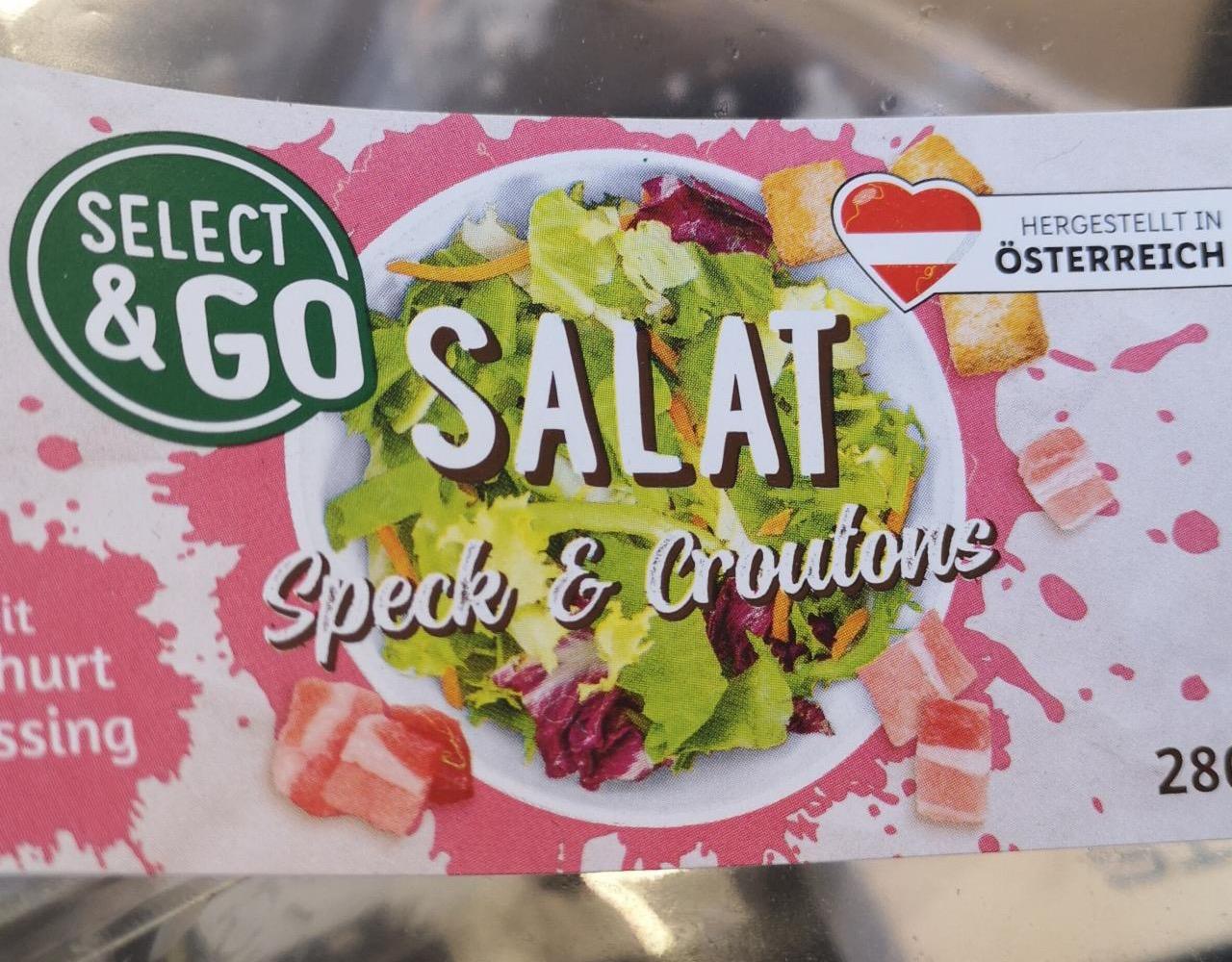 Képek - Salat Speck & croutons Select & Go