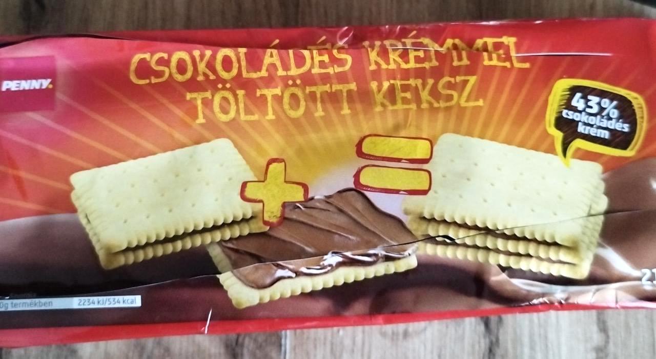 Képek - Csokoládés krémmel töltött keksz Penny