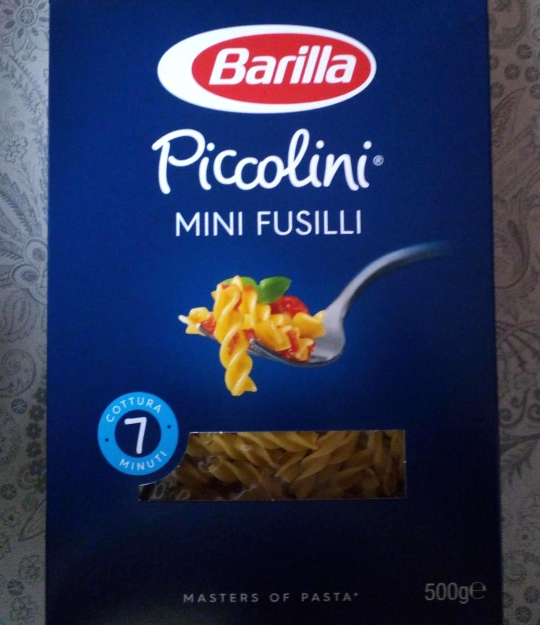 Képek - Piccoolini Mini fusilli- apró durum száraztészta Barilla