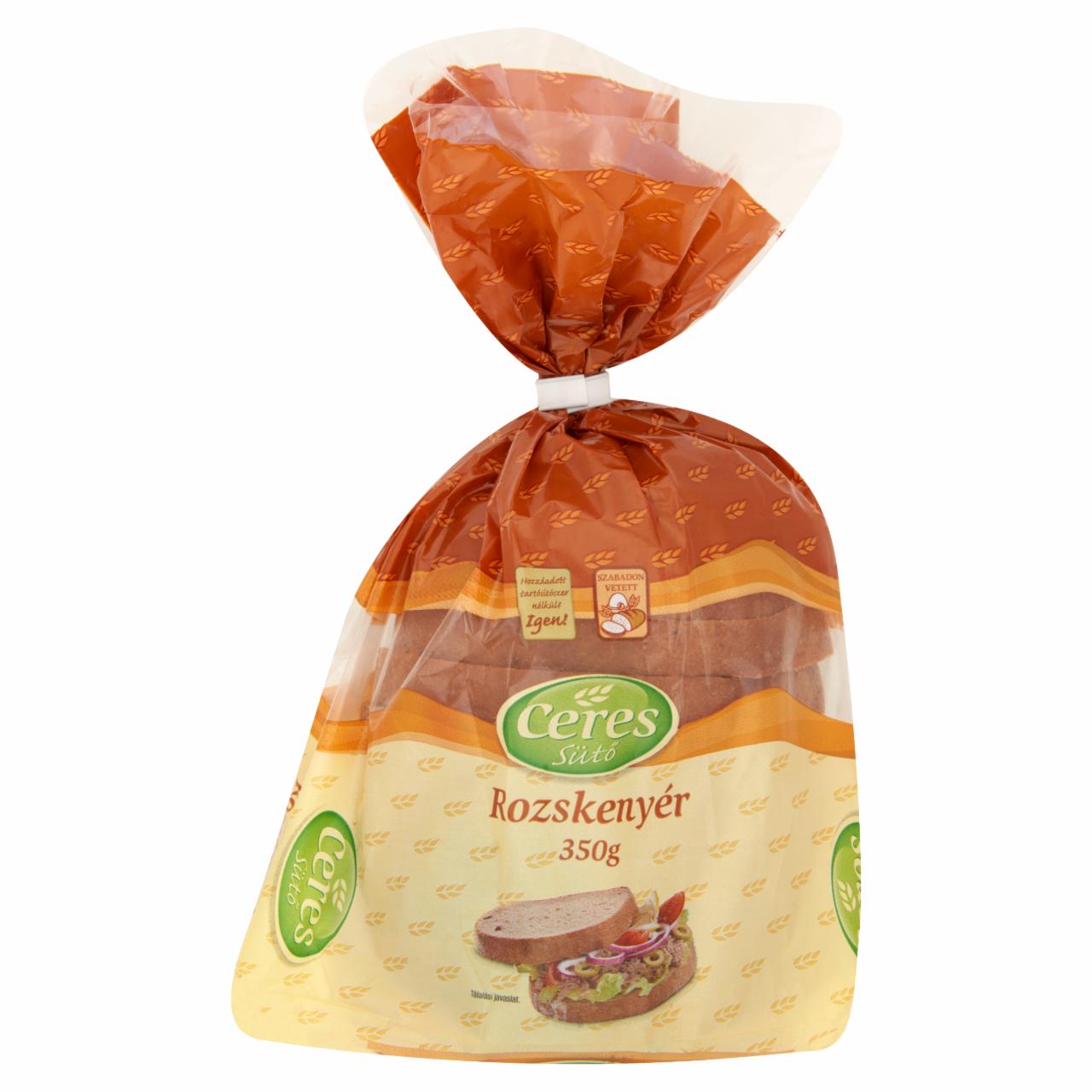 Képek - Ceres Sütő rozskenyér 350 g