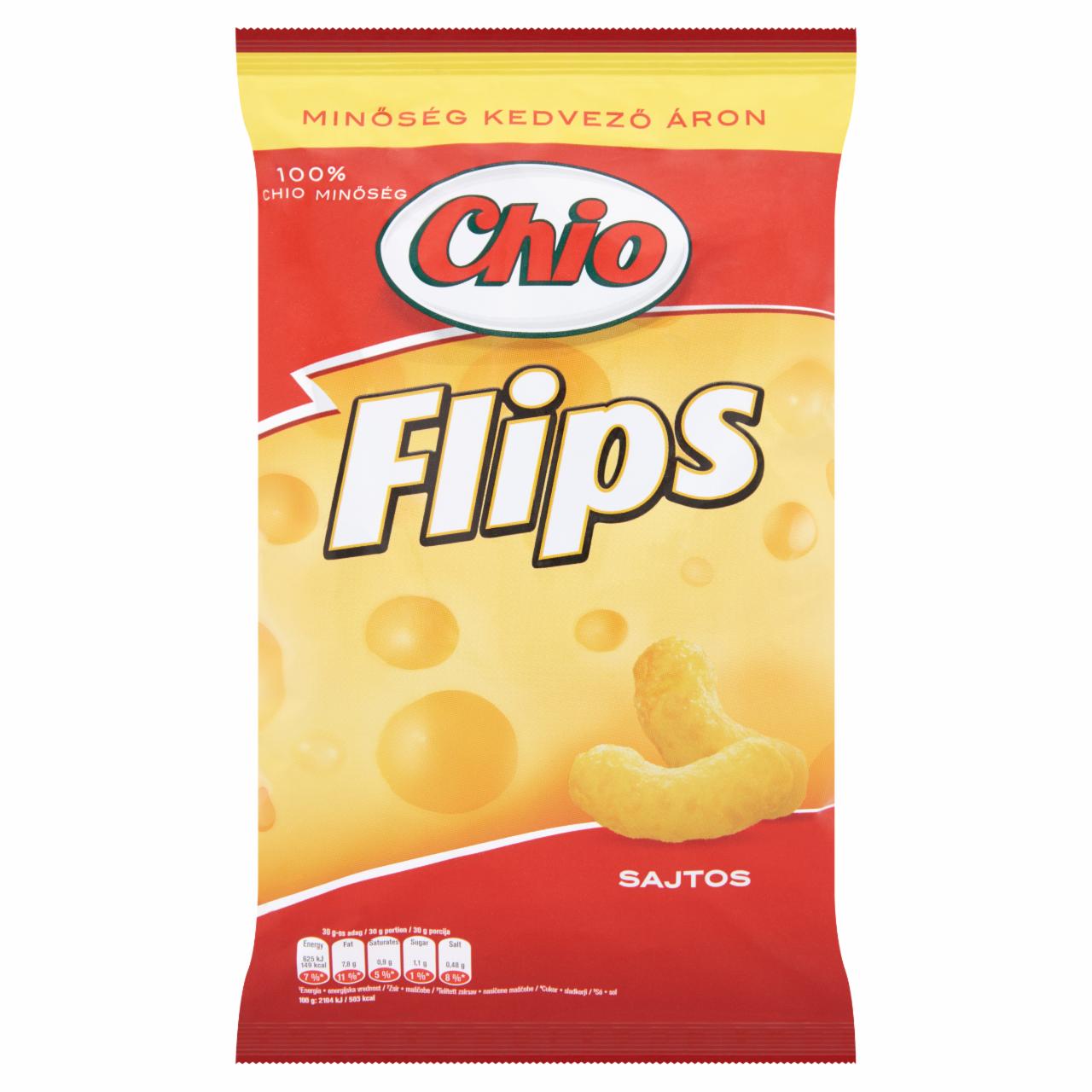 Képek - Chio Flips sajtos kukoricasnack 55 g