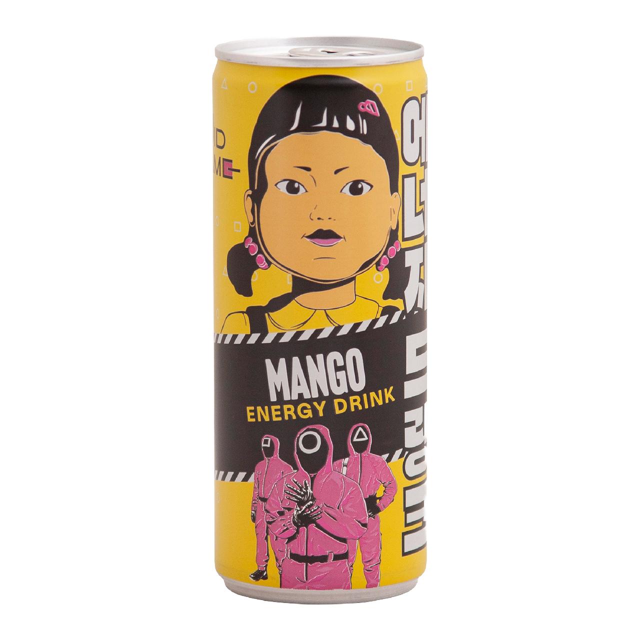 Képek - SQUID GAME Energiaital Mango 0,25 l