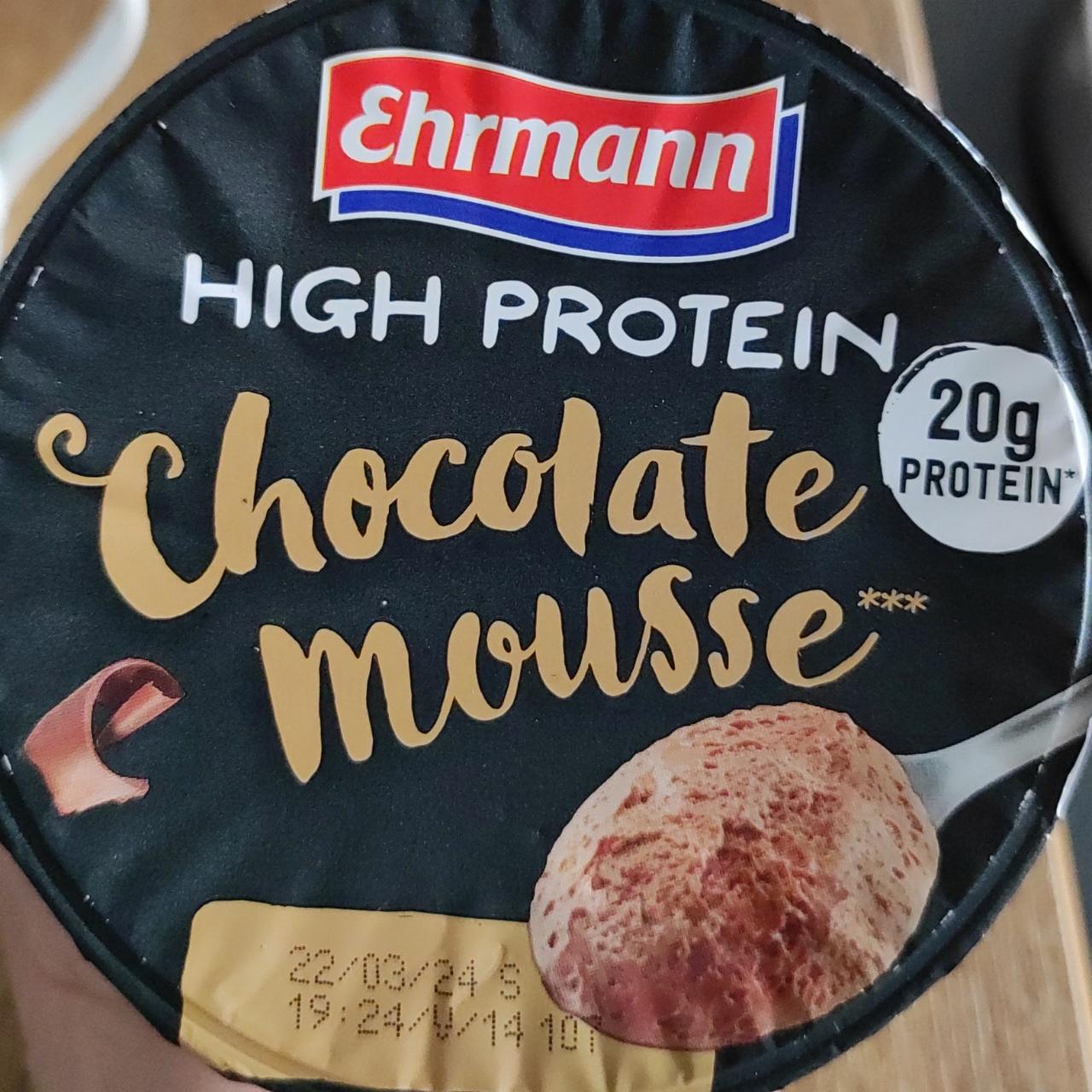 Képek - High protein chocolate mousse Ehrmann