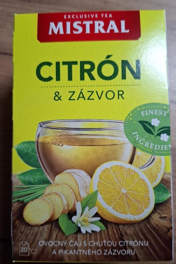 Képek - Mistral citrom és gyömbér tea