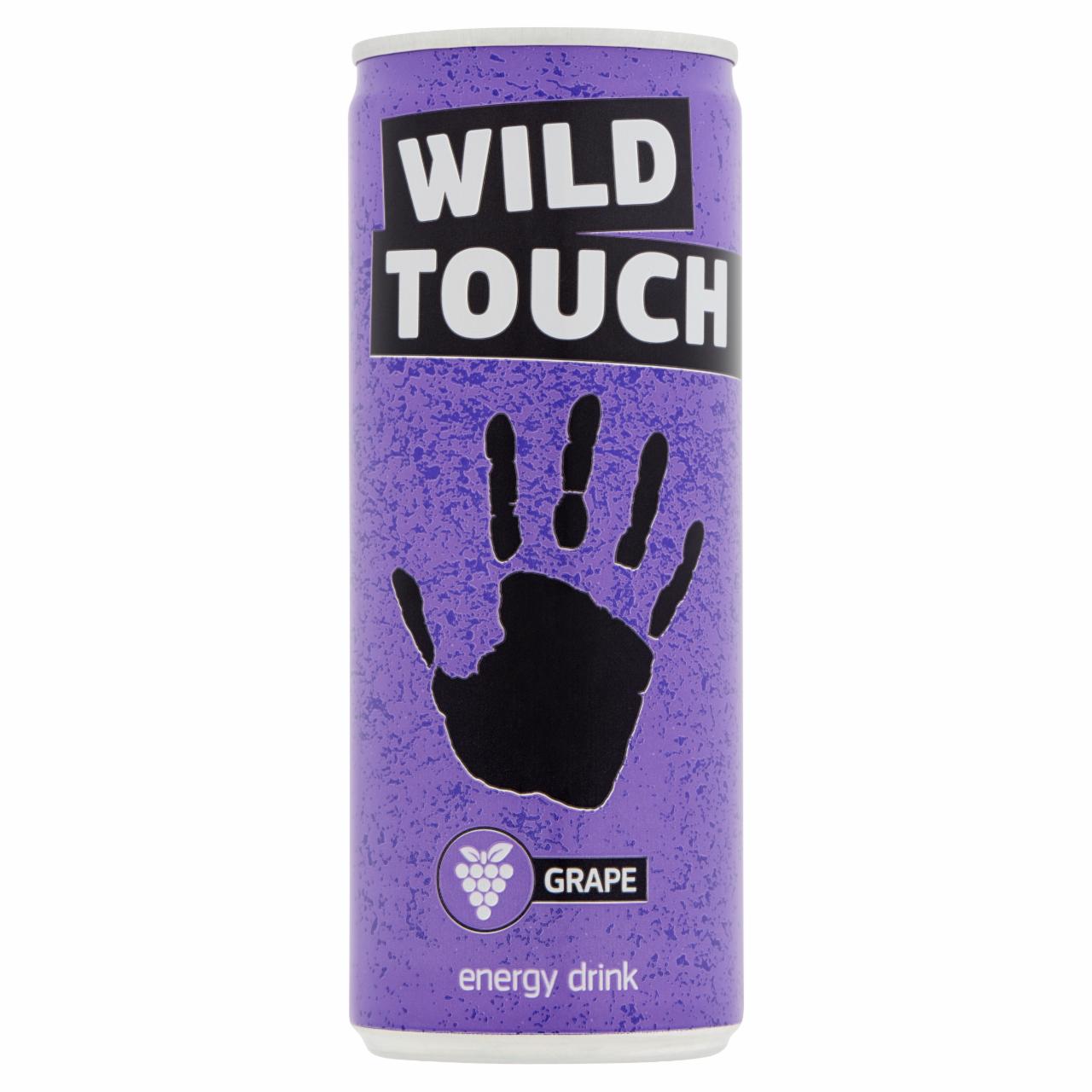 Képek - Wild Touch tutti-frutti és szőlő ízű szénsavas energiaital 0,25 l