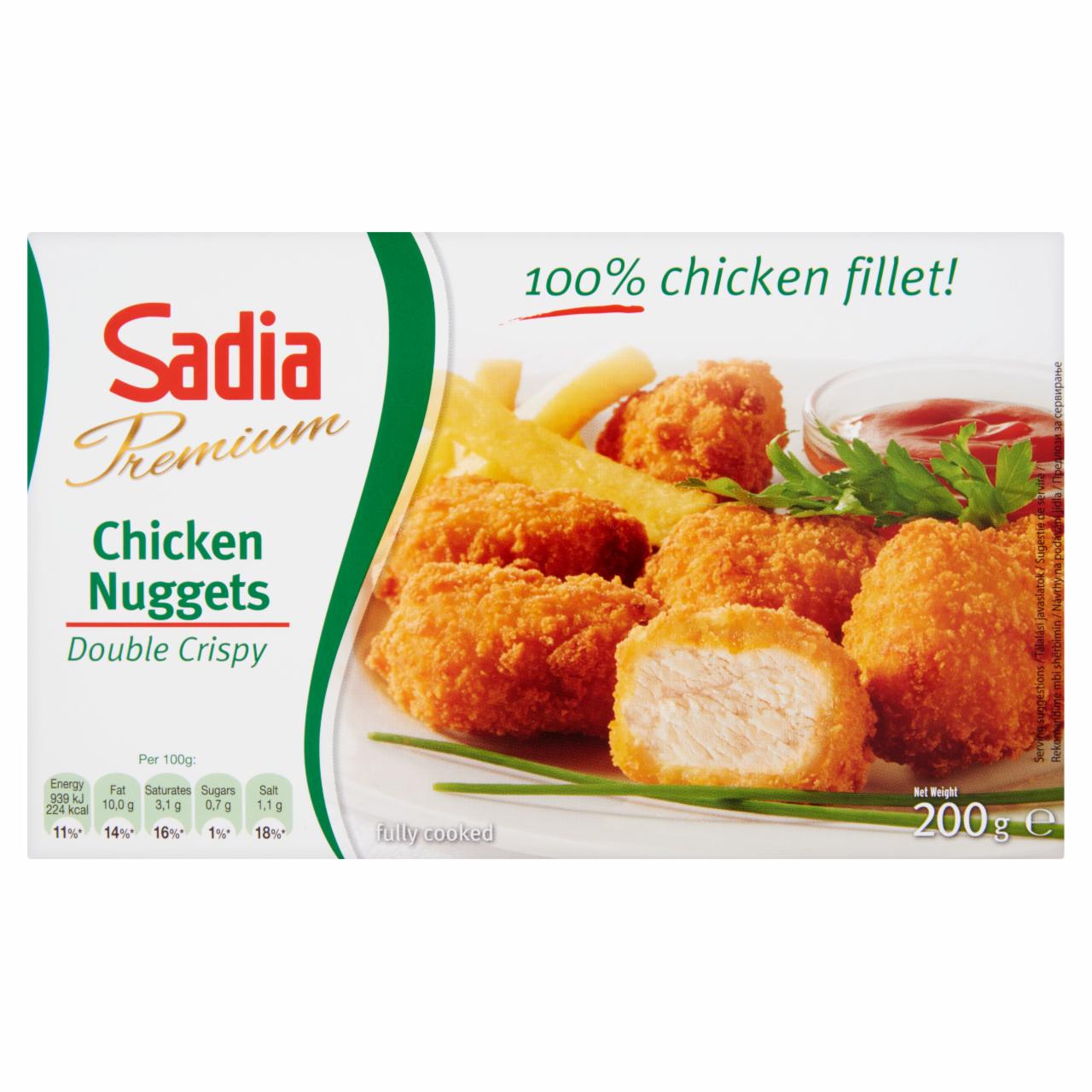 Képek - Sadia Premium gyorsfagyasztott, elősütött, panírozott csirkefalatkák 200 g