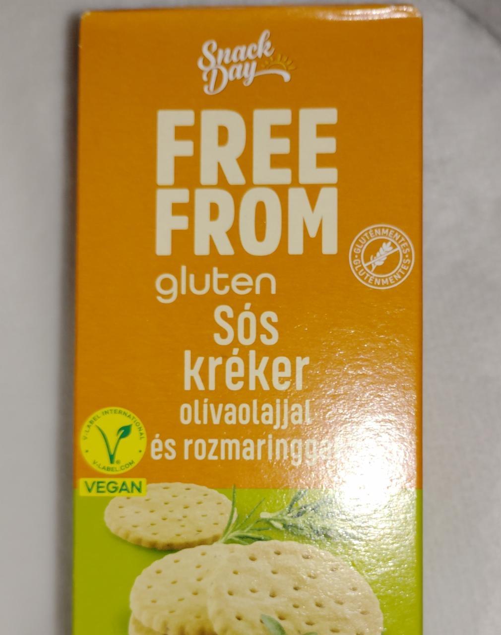 Képek - Free from gluten sós kréker olívaolajjal és rozmaringgal Snack Day