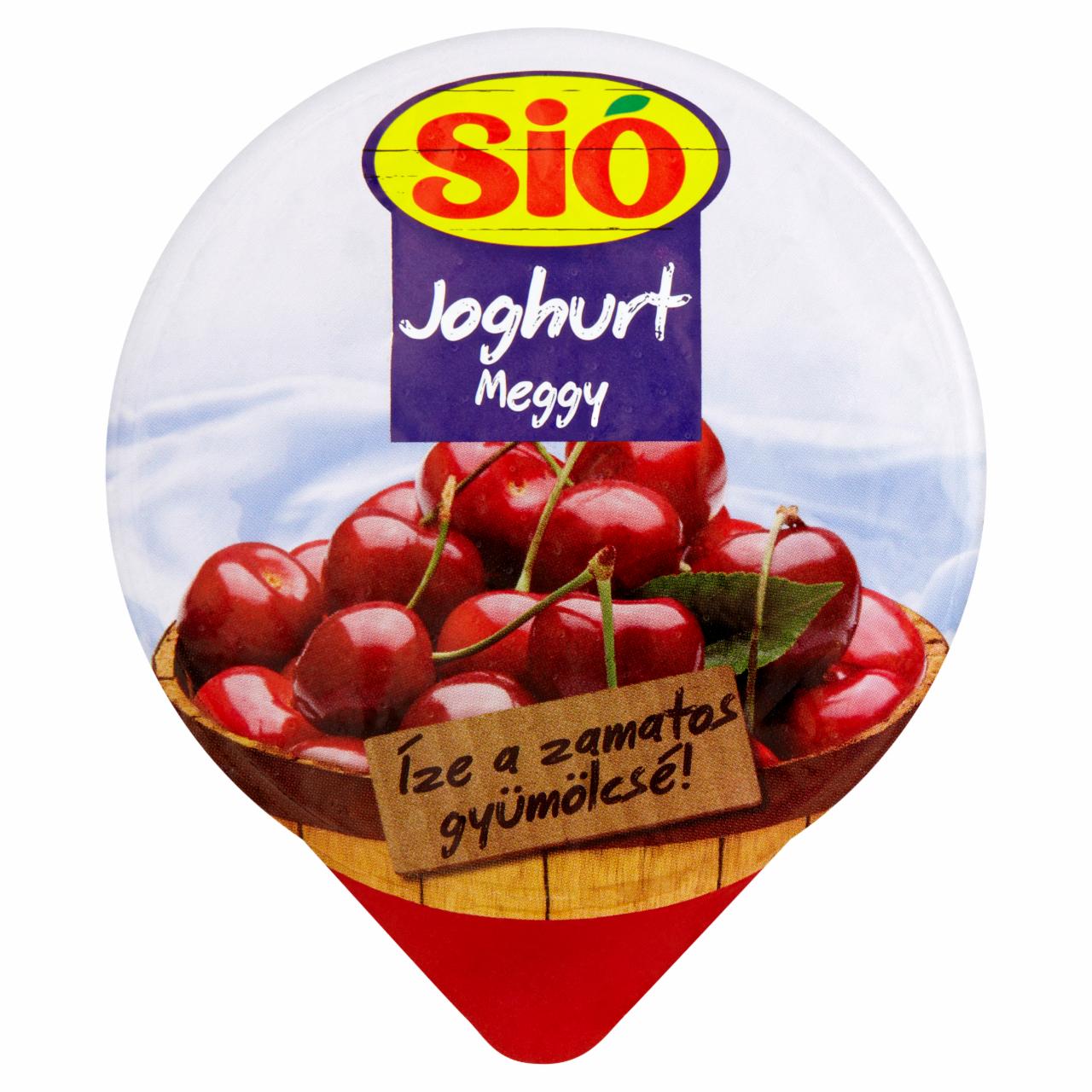 Képek - Sió meggyes joghurt 345 g