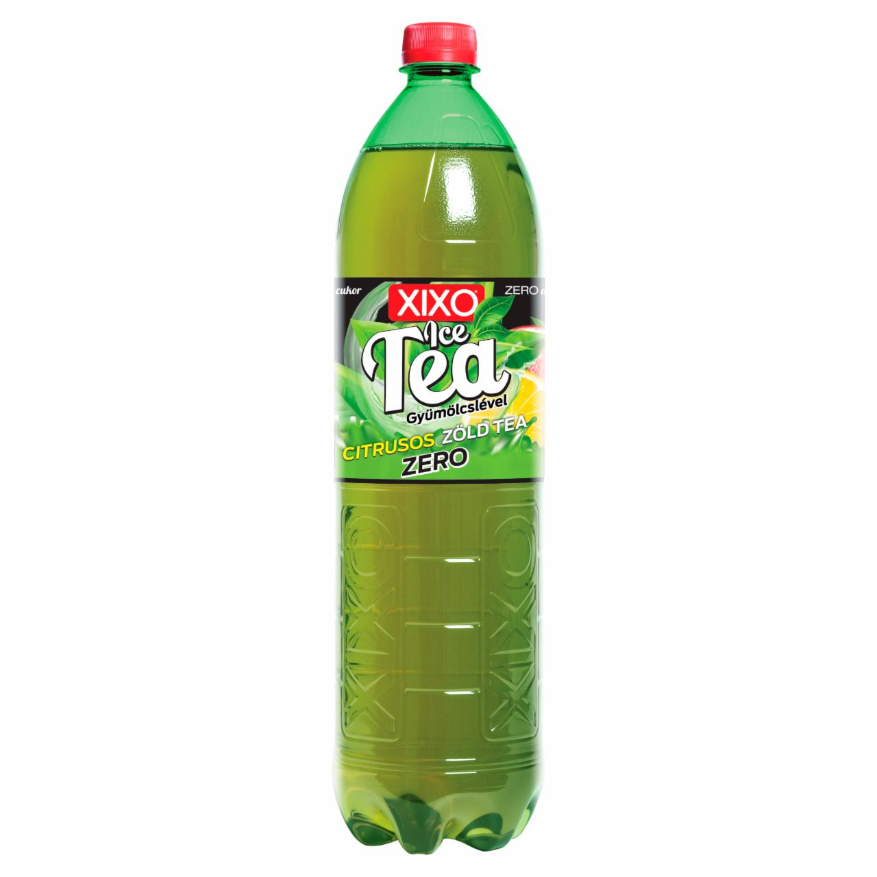 Képek - XIXO Ice Tea Zero citrusos ízű zöld tea édesítőszerekkel 1,5 l