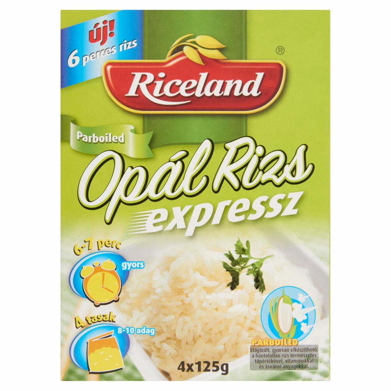 Képek - Riceland Expressz Opál rizs 4 x 125 g