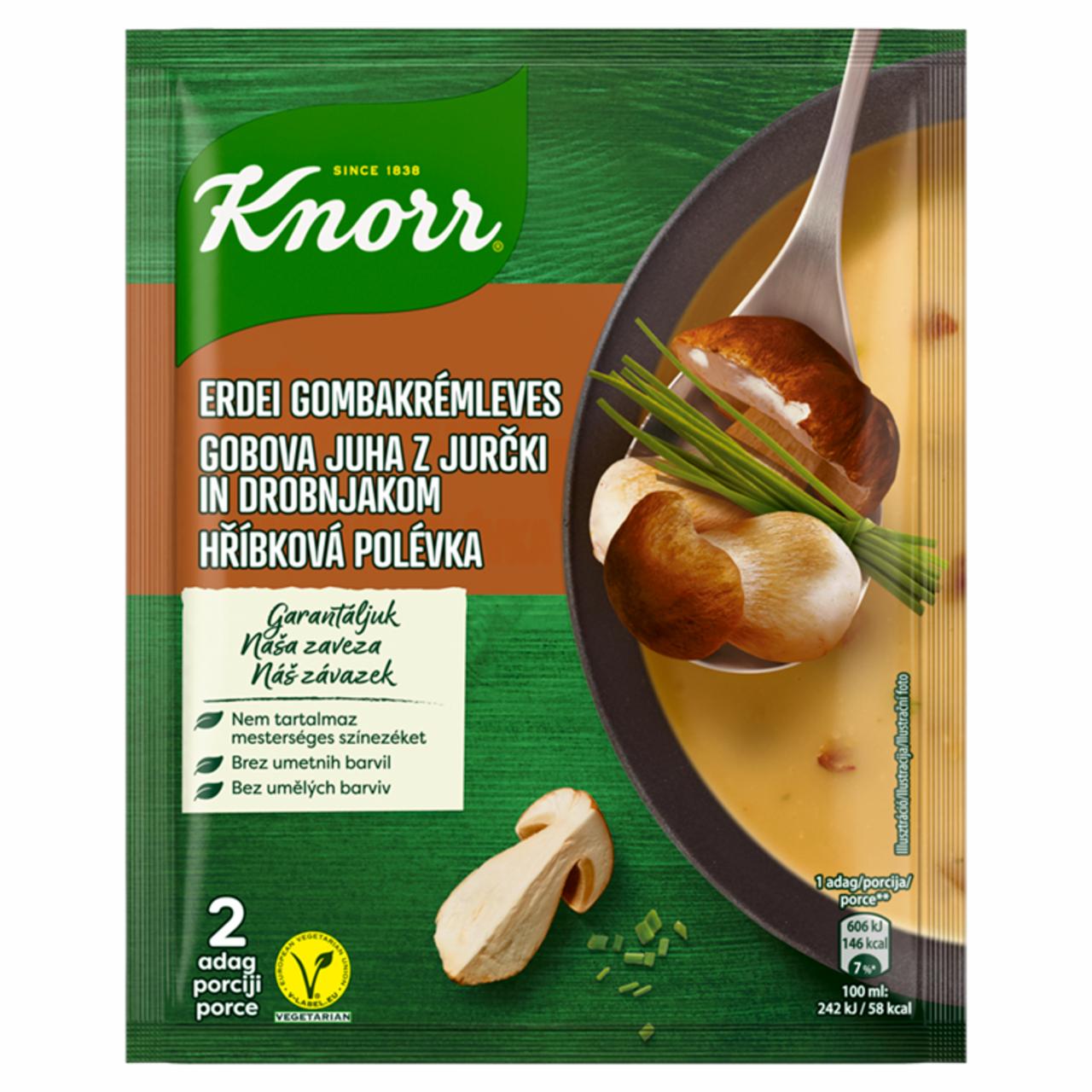 Képek - Knorr erdei gombakrémleves 60 g
