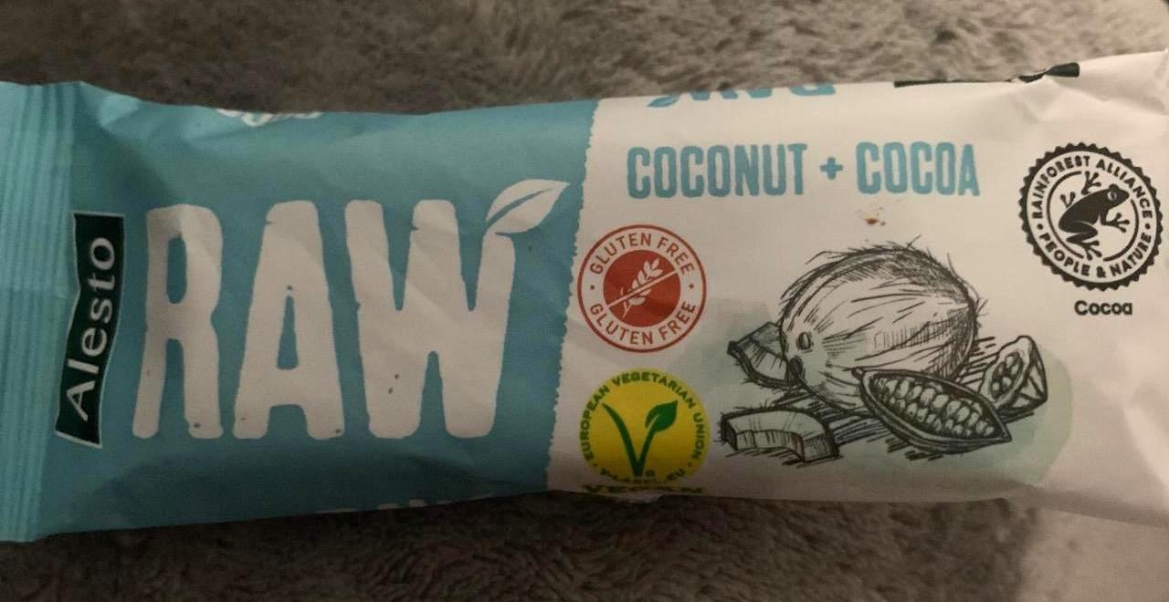 Képek - Raw bar Coconut cocoa Alesto