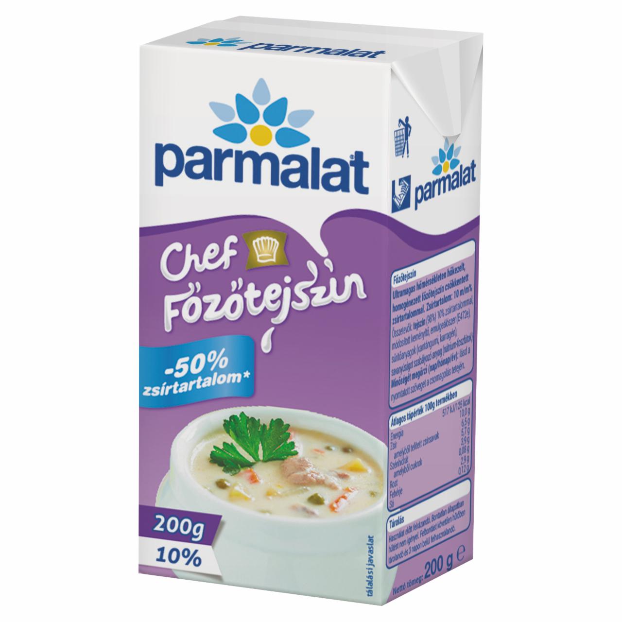 Képek - Parmalat Chef UHT főzőtejszín 10% 200 g