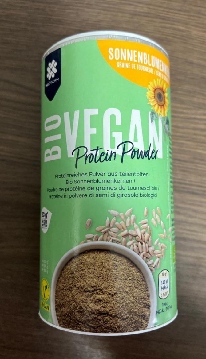 Képek - Bio vegán napraforgómag fehérje protein por Multinorm