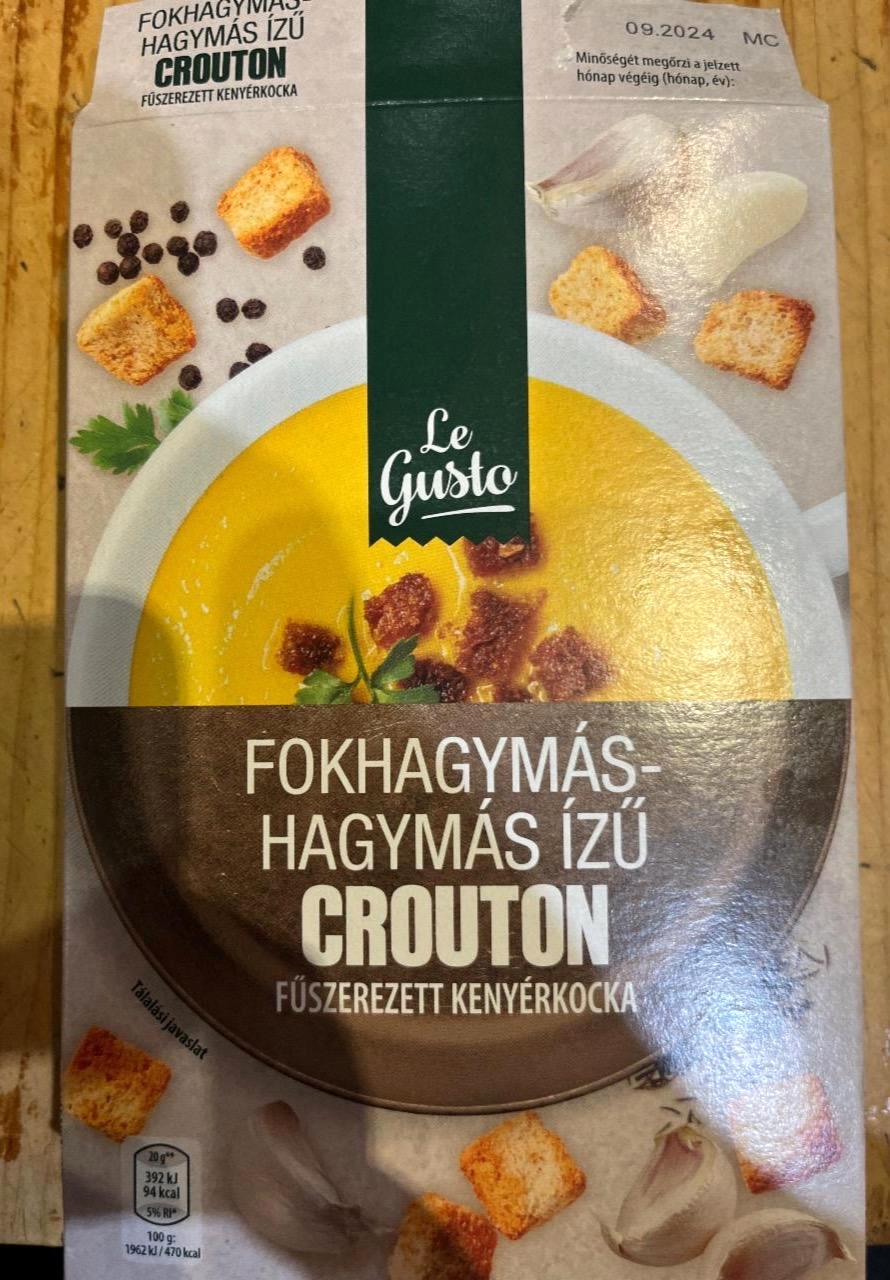 Képek - Fokhagymás-hagymás ízű crouton Le Gusto