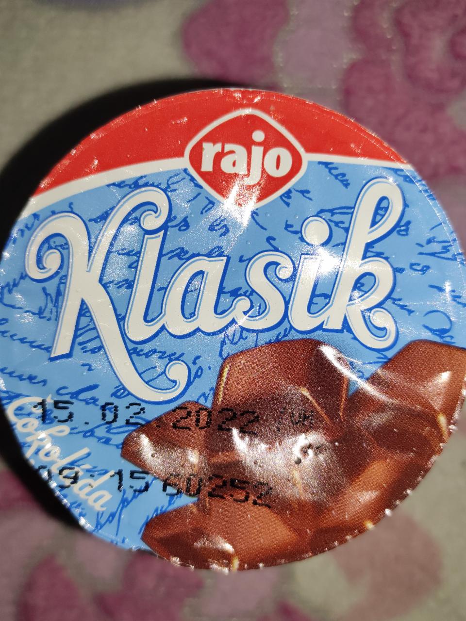 Képek - Klasik csokoládés joghurt Rajo