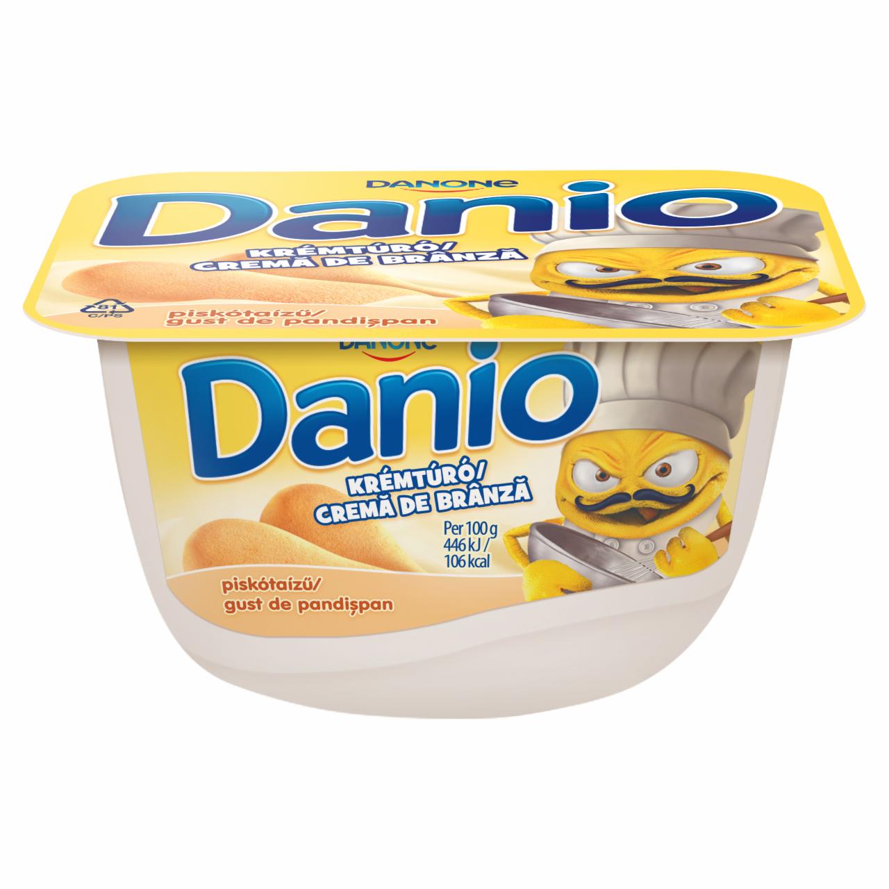 Képek - Danone Danio piskótaízű krémtúró 130 g