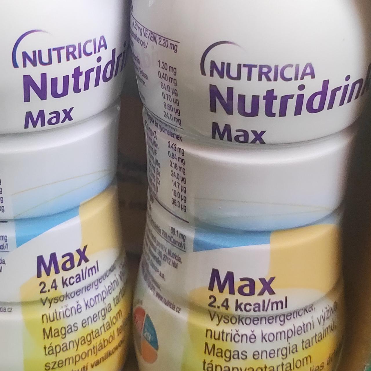 Képek - Nutridrink Max vaníliás Nutricia