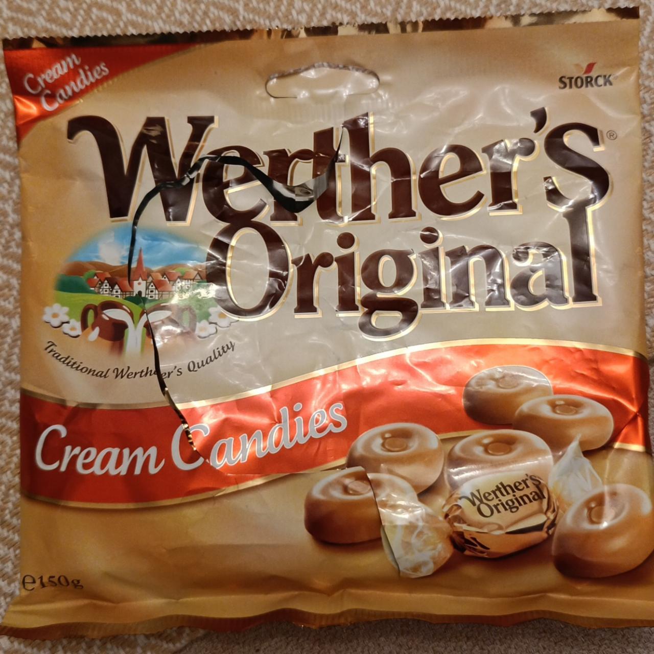 Képek - Werther's Original tejszínes töltetlen keménycukorka 50 g