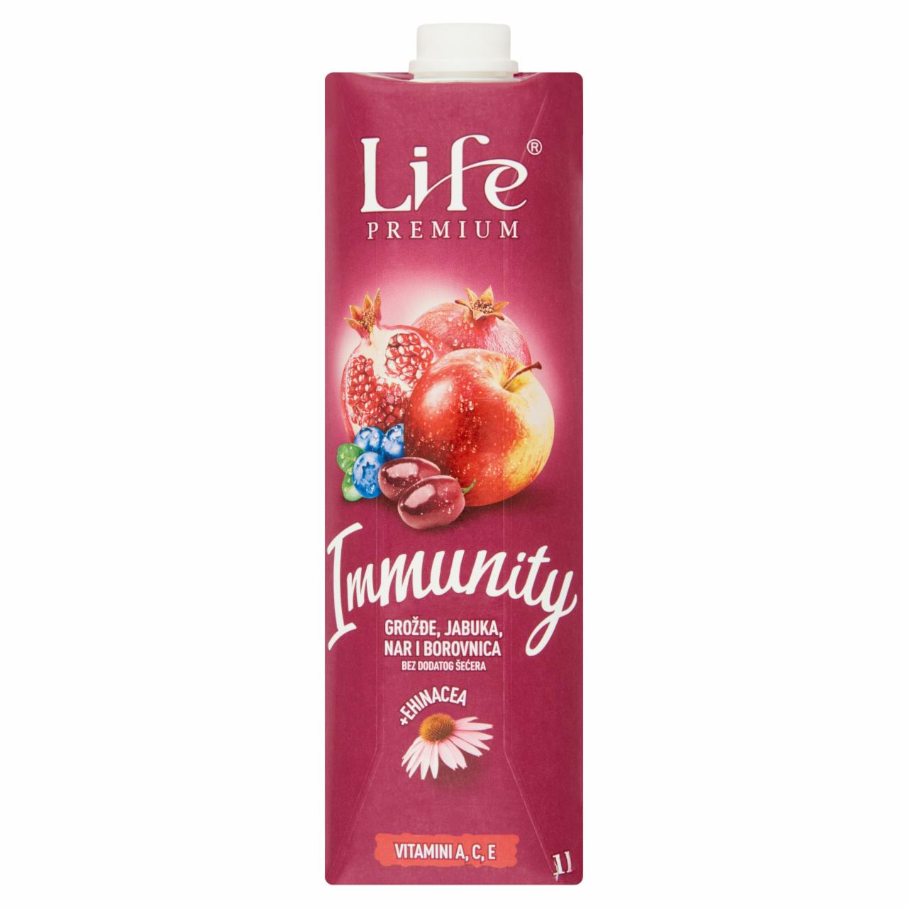 Képek - Life Premium Immunity vegyes gyümölcsital 1 l