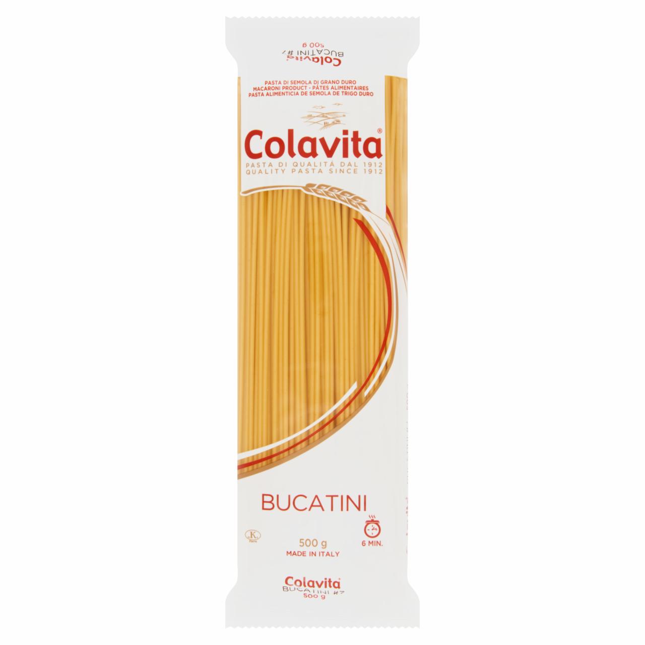 Képek - Colavita Bucatini szálas durum száraztészta 500 g