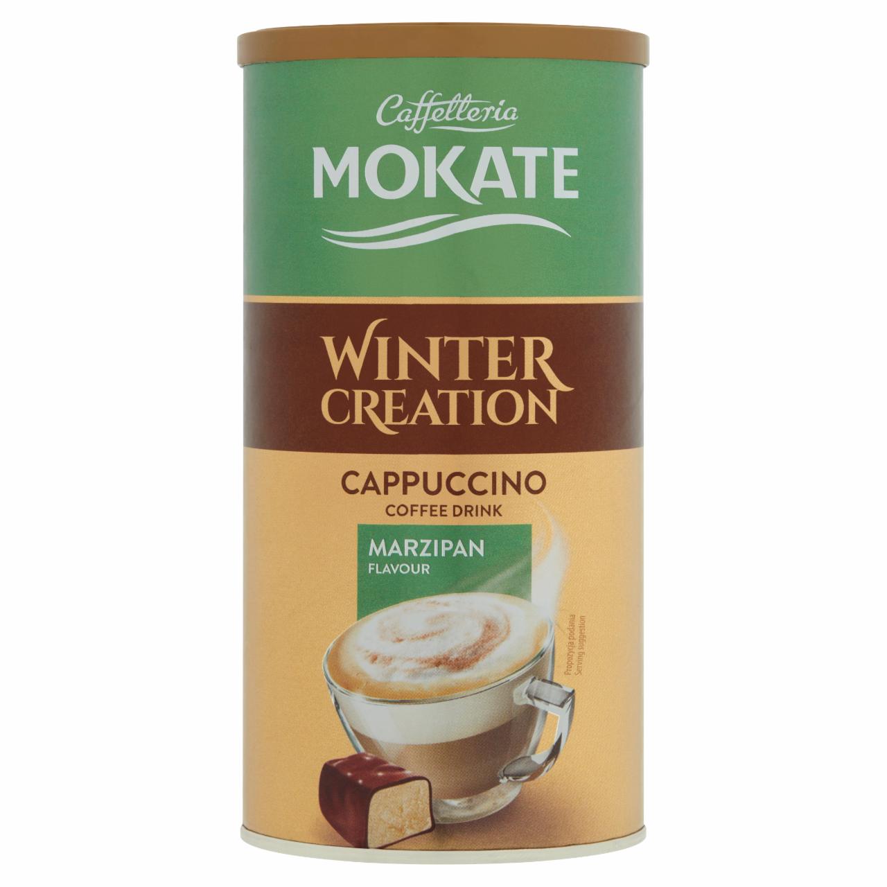 Képek - Mokate Winter Creation Cappuccino marcipán ízű kávéitalpor 150 g