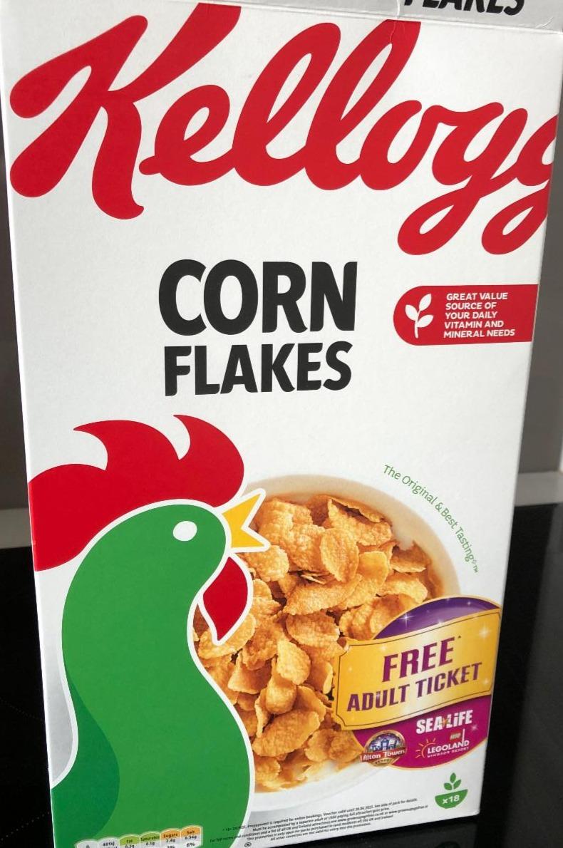 Képek - Kellogg's Corn Flakes aranyló kukoricából készült pirított kukoricapehely 250 g