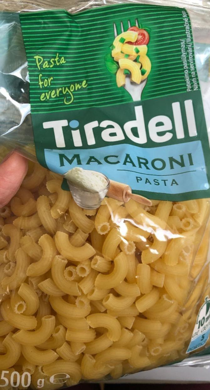 Képek - Macaroni pasta Tiradell