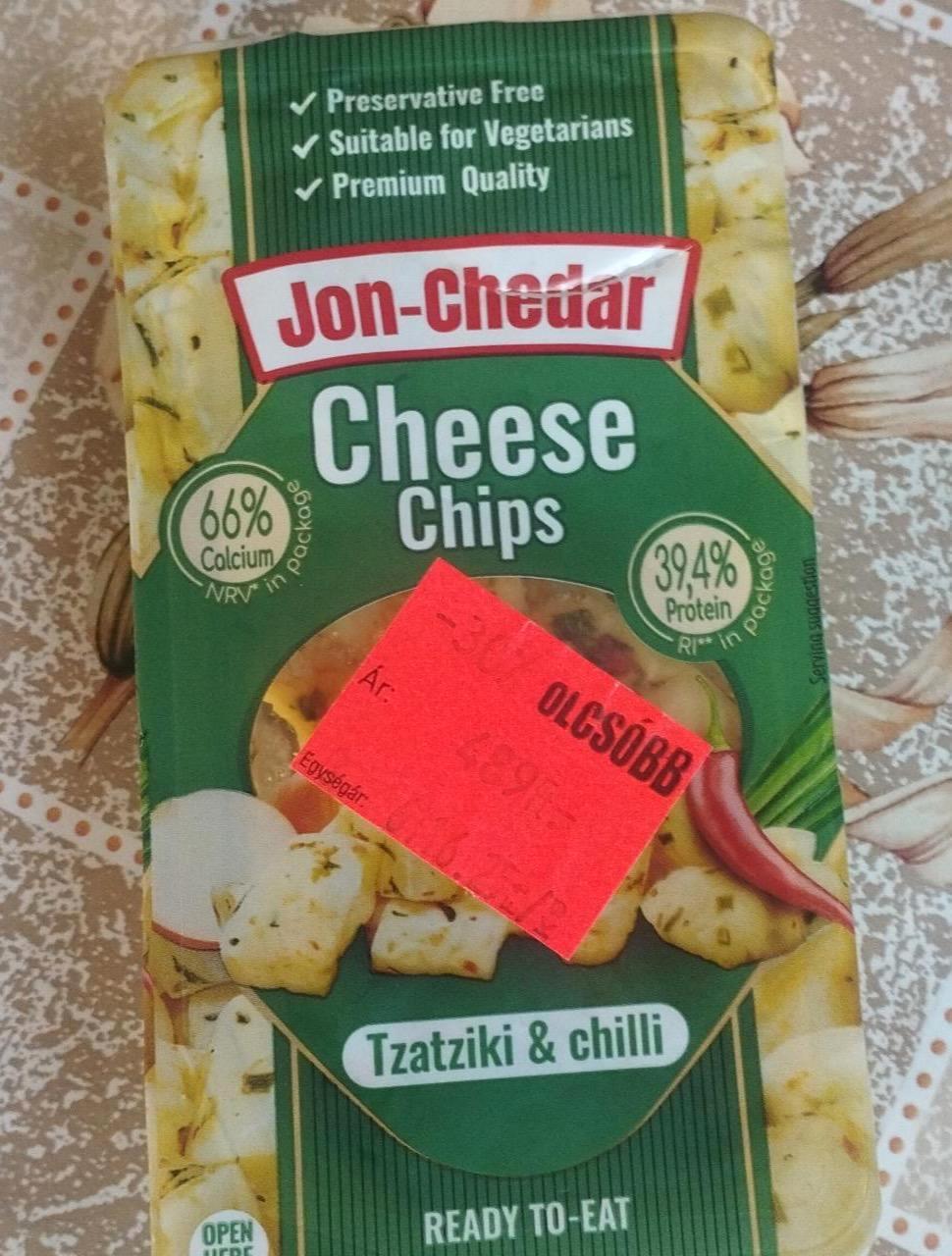 Képek - Cheese chips Tzatziki-chilli Jon-Chedar