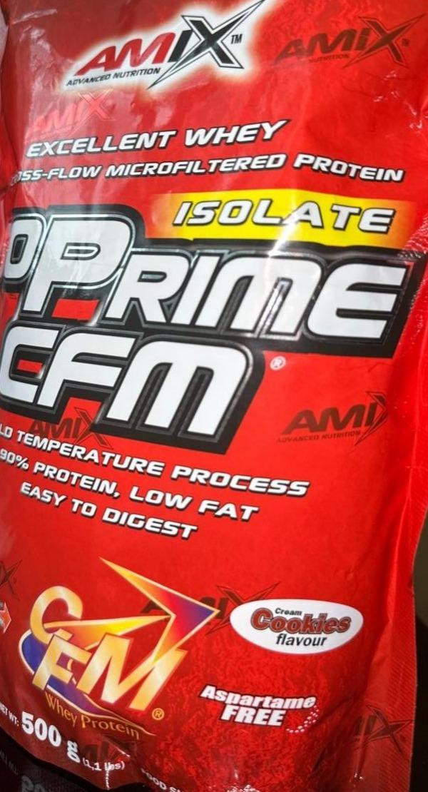 Képek - IsoPrime CFM Isolate extra chocolate Amix advanced nutrition