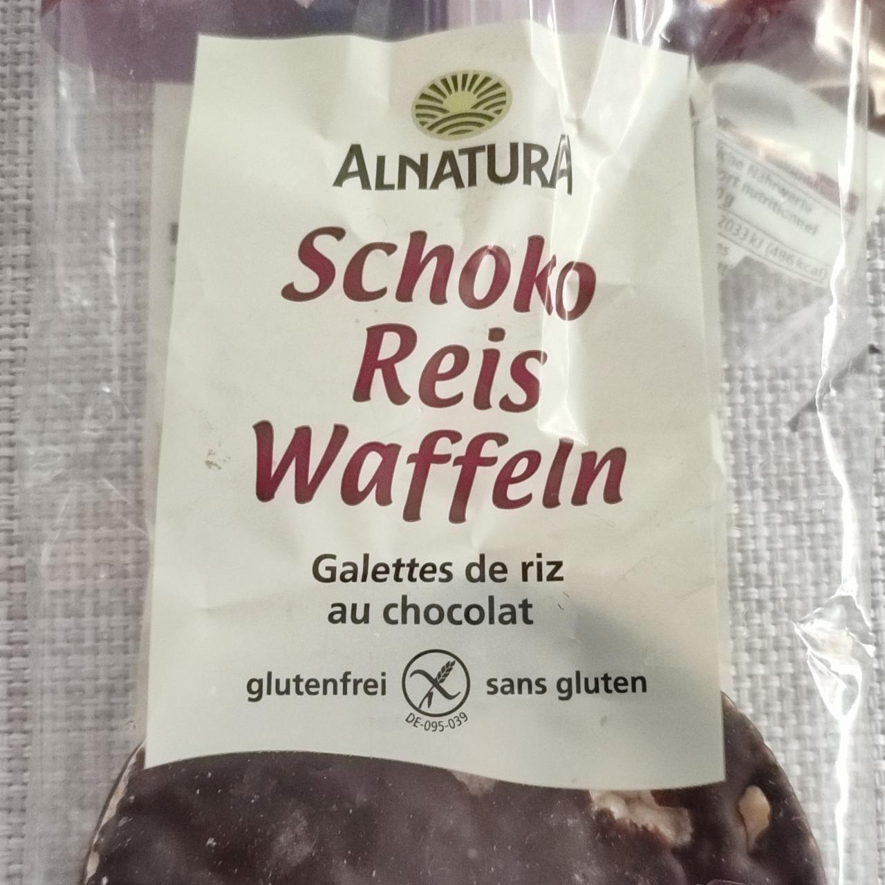 Képek - Schoko reis waffeln puffasztott rizs étcsokival Alnatura