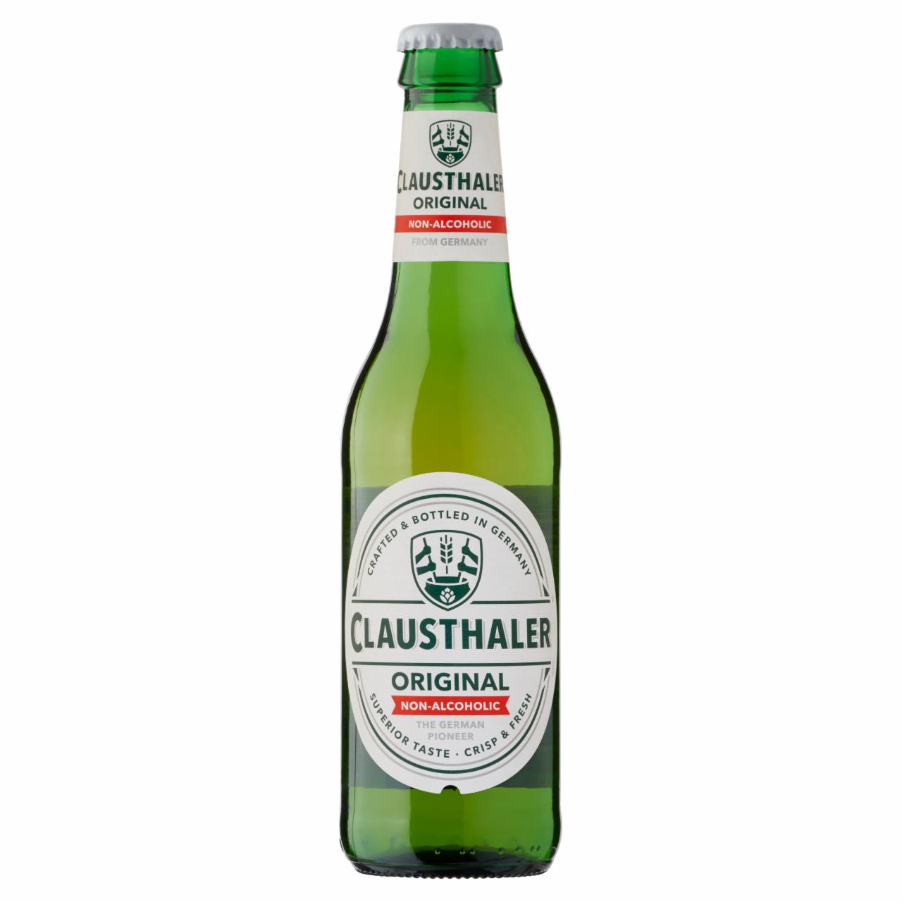Képek - Clausthaler alkoholmentes világos sör 0,33 l