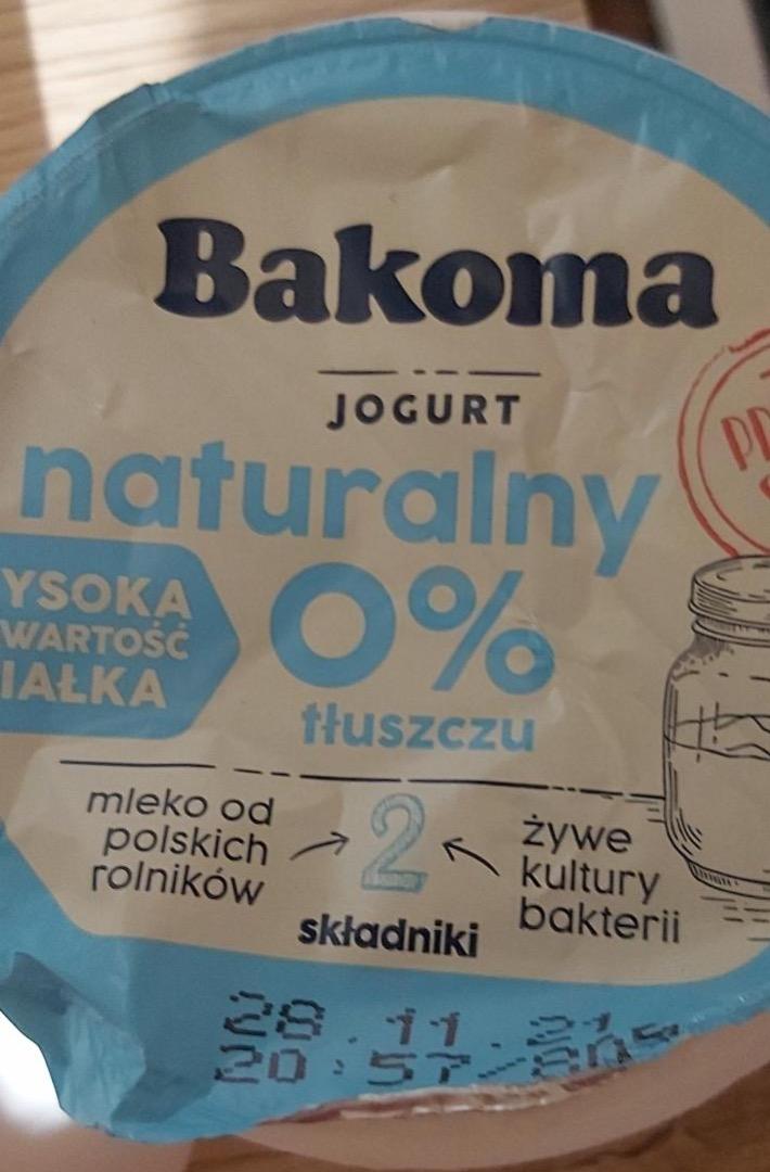Képek - Natúr joghurt 0% zsír Bakoma