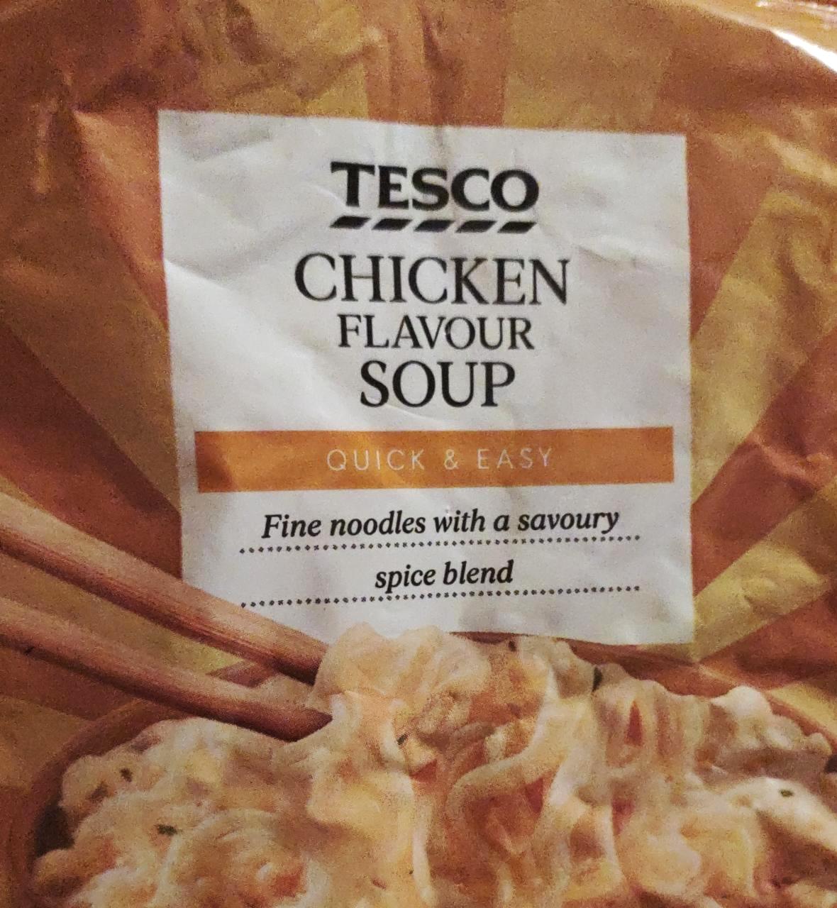 Képek - Chicken flavour soup Tesco
