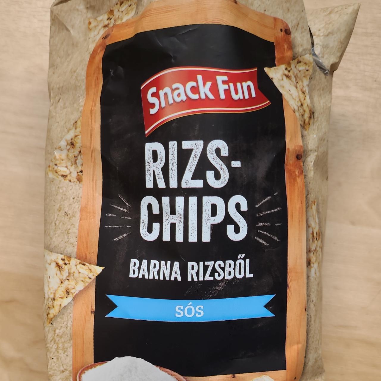 Képek - Aldi barna rizschips sós Snack Fun