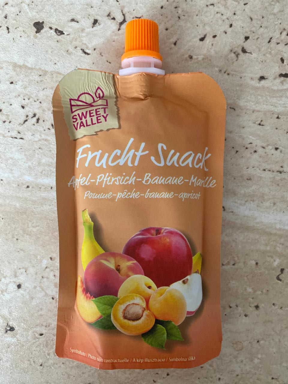 Képek - Frucht snack Apfe-Pfirsich-Banane-Marille Sweet valley