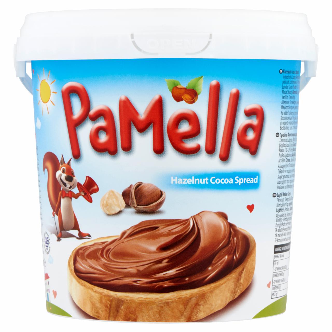 Képek - Pamella kenhető kakaós mogyorókrém 1 kg