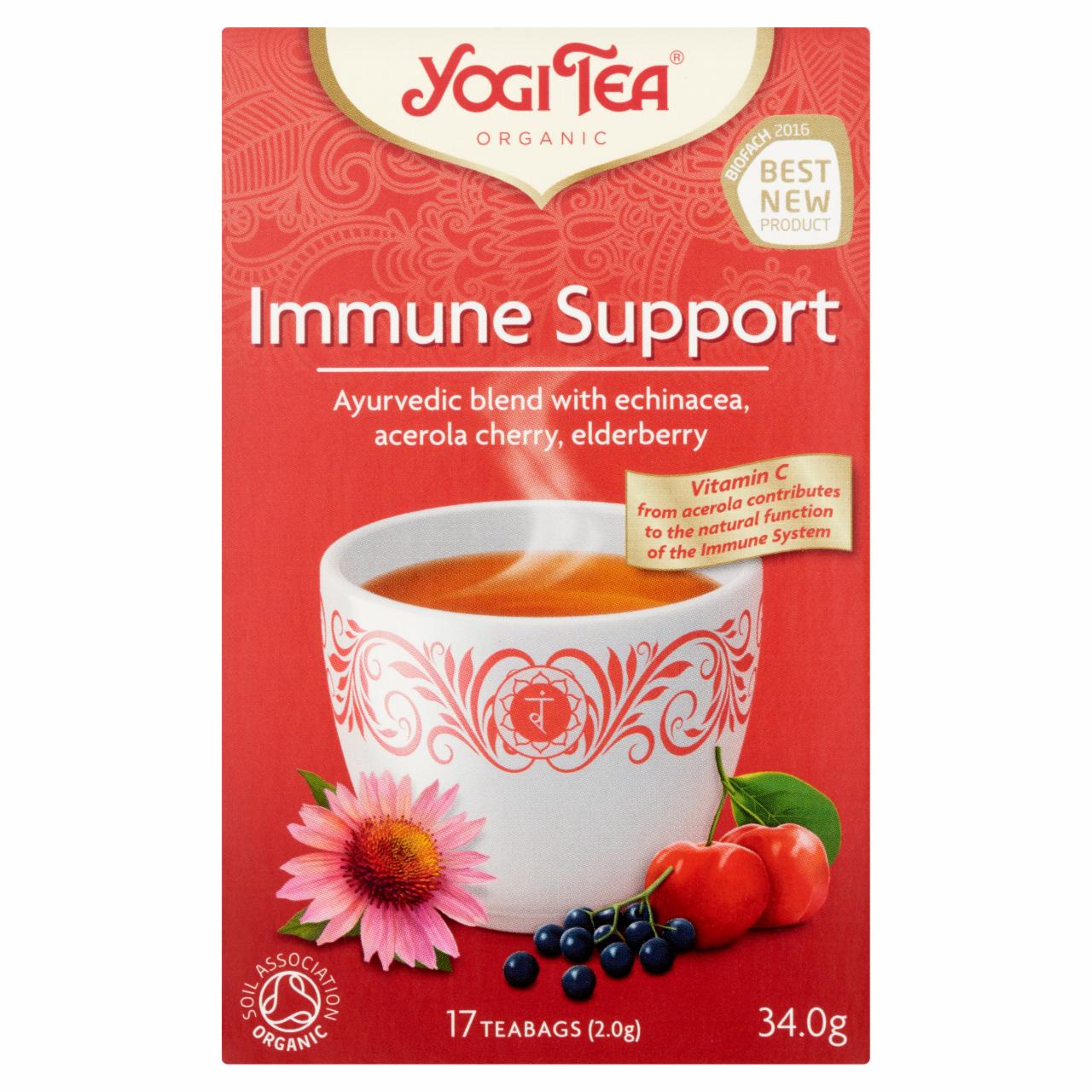 Képek - Yogi Tea BIO immunerősítő tea 17 filter 34 g