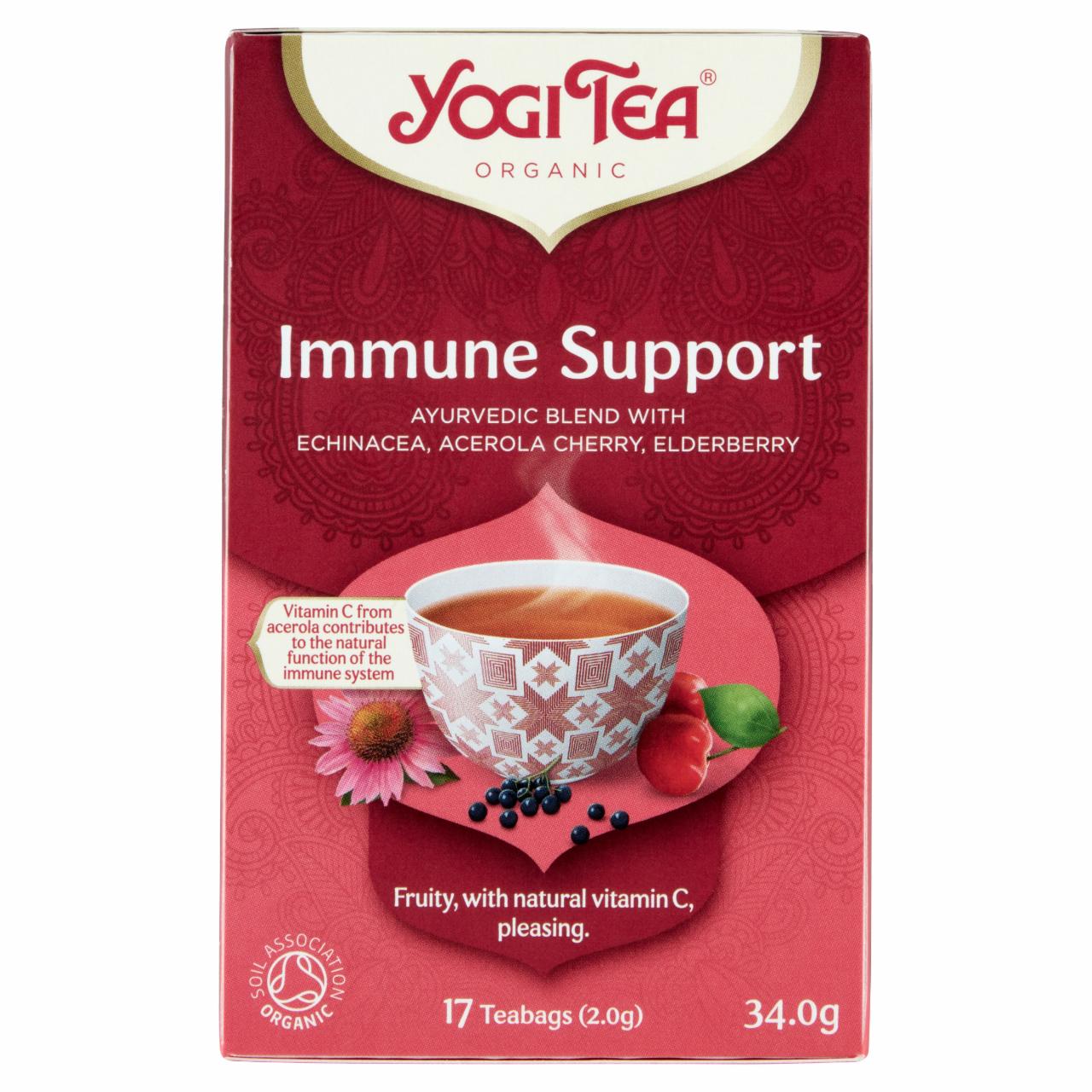 Képek - Yogi Tea BIO immunerősítő tea 17 filter 34 g