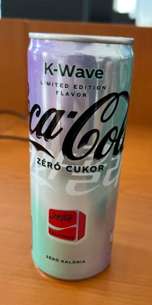 Képek - Coca-Cola Coke Zero K-Wave colaízű energiamentes szénsavas üdítőital édesítőszerekkel 250 ml